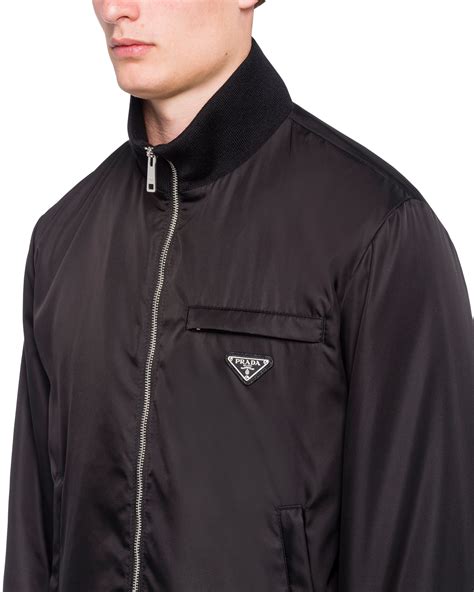 prada jackrt|prada nylon jacket women's.